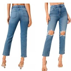 Good American Skinny Blue800 Denim Jeans